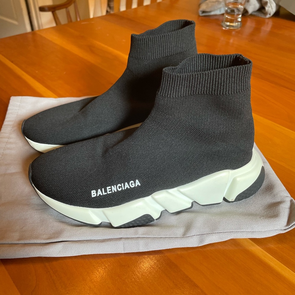 Balenciaga speed recycled knit sneaker
